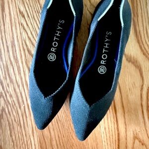 Rothy's The Point Black Flats 7.5